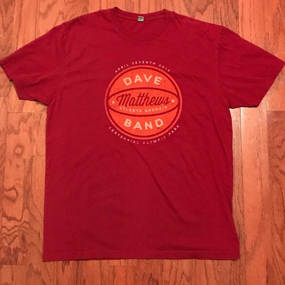 Other - 2013 Dave Matthews Band “Band Tee” sz XL